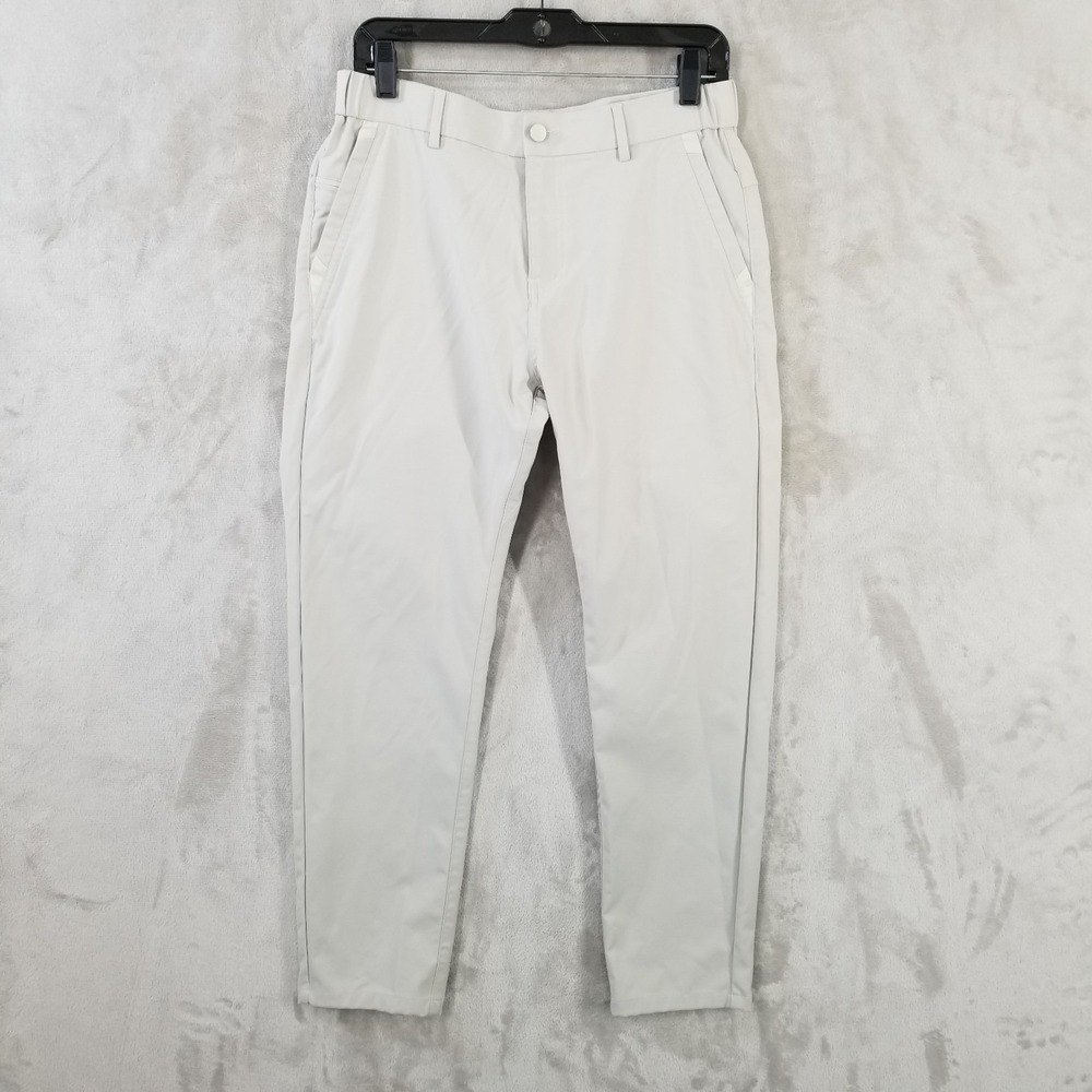 Jack‎ Archer Jetsetter Tech Pants Men 31 x 25 Stone Slim Fit Stretch Travel